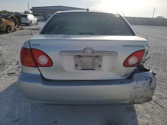 JTDBR32E142038811 - 2004 TOYOTA COROLLA CE SILVER photo 6