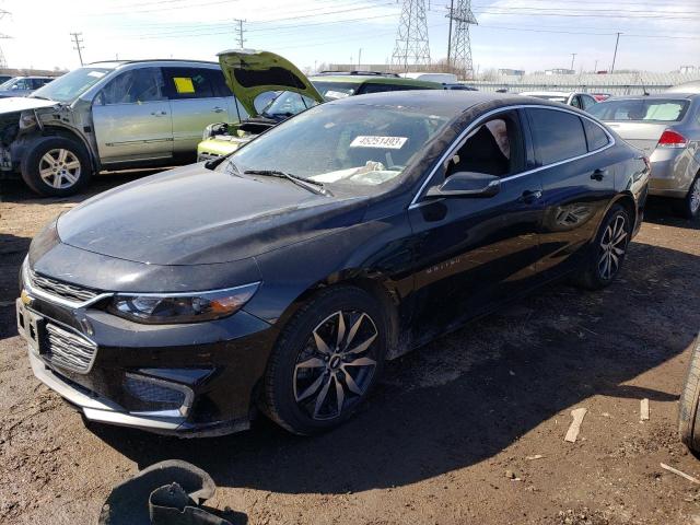 1G1ZF5SX8GF351574 - 2016 CHEVROLET MALIBU LT BLACK photo 1