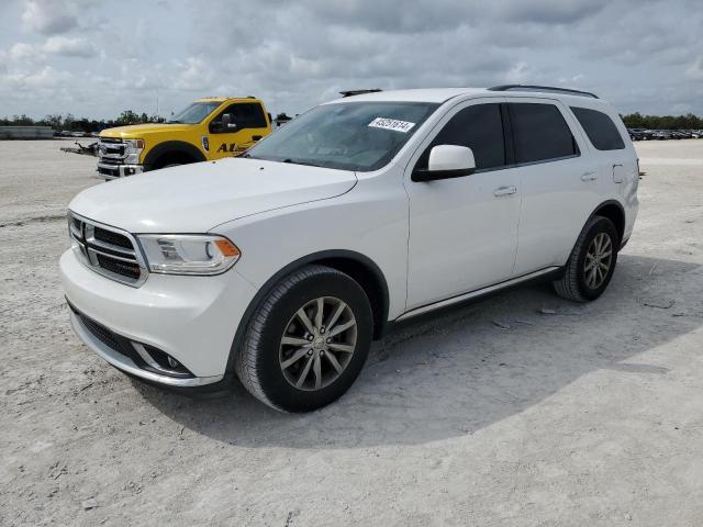 1C4RDHAG7JC413250 - 2018 DODGE DURANGO SXT WHITE photo 1