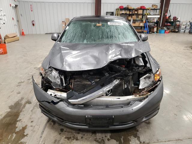 2HGFB2F82CH310181 - 2012 HONDA CIVIC EX GRAY photo 5