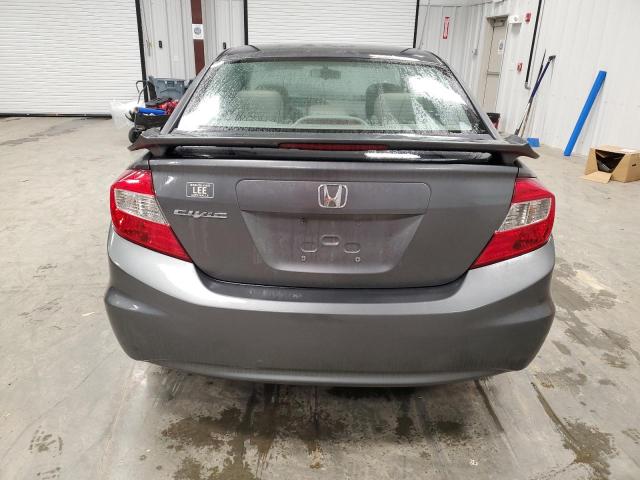 2HGFB2F82CH310181 - 2012 HONDA CIVIC EX GRAY photo 6