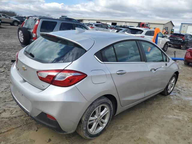 3G1BE6SM0JS531361 - 2018 CHEVROLET CRUZE LT SILVER photo 3