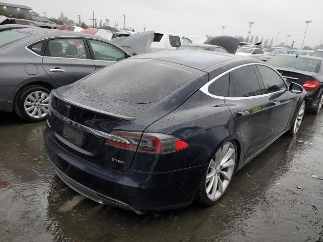 5YJSA1DP3DFP25344 - 2013 TESLA MODEL S 蓝色 照片 3