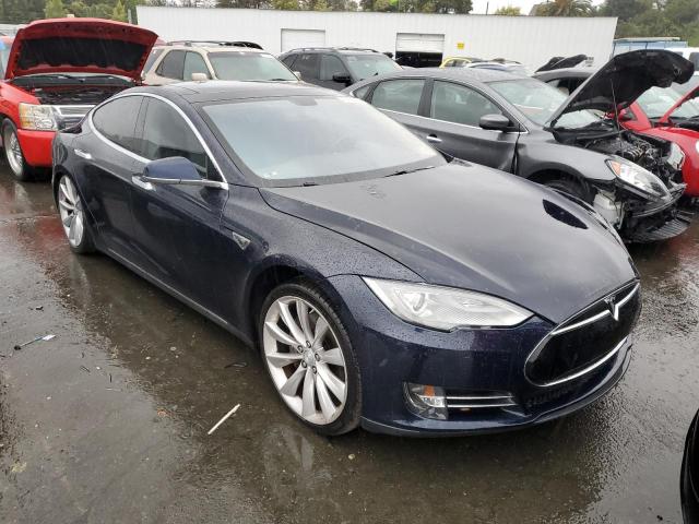 5YJSA1DP3DFP25344 - 2013 TESLA MODEL S 蓝色 照片 4