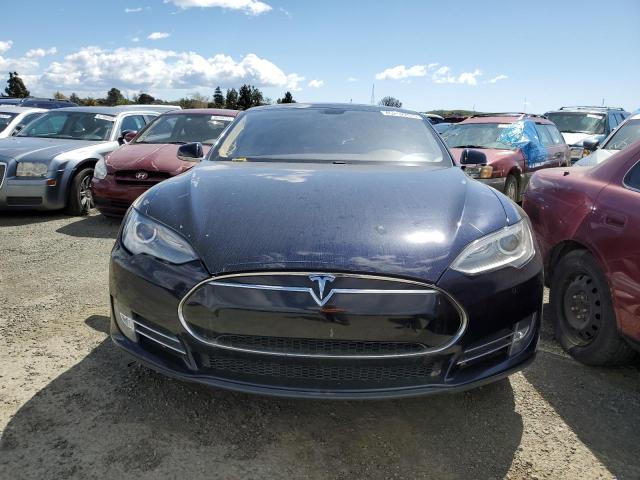 5YJSA1DP3DFP25344 - 2013 TESLA MODEL S 蓝色 照片 5