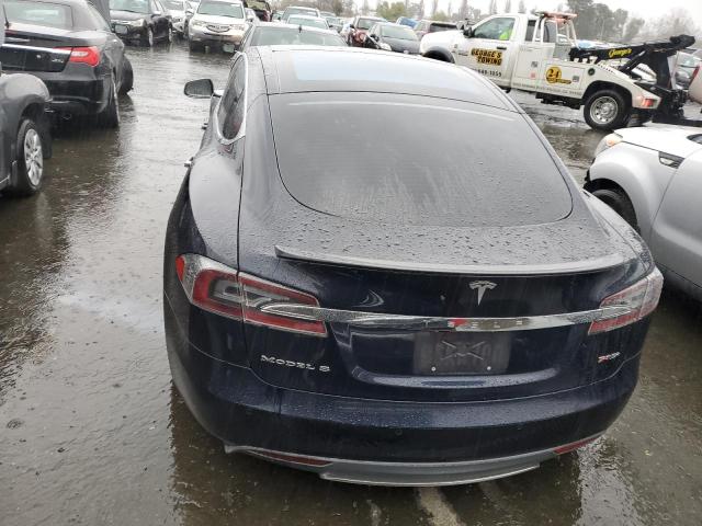5YJSA1DP3DFP25344 - 2013 TESLA MODEL S 蓝色 照片 6