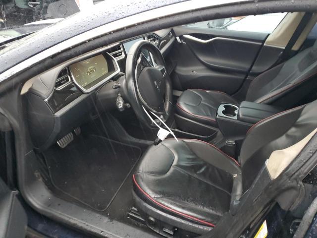 5YJSA1DP3DFP25344 - 2013 TESLA MODEL S 蓝色 照片 7