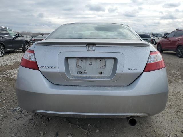 2HGFG12827H525938 - 2007 HONDA CIVIC EX SILVER photo 6