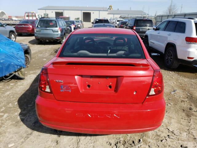 1G8AN18F96Z134752 - 2006 SATURN ION LEVEL 2 Qırmızı foto 6
