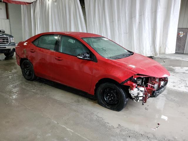 2T1BURHE4GC657059 - 2016 TOYOTA COROLLA L RED photo 4