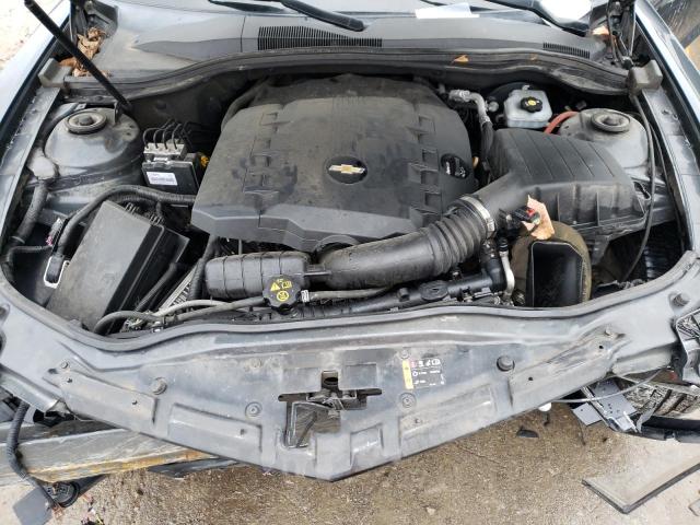 2G1FE1E38E9324856 - 2014 CHEVROLET CAMARO LS GRAY photo 11