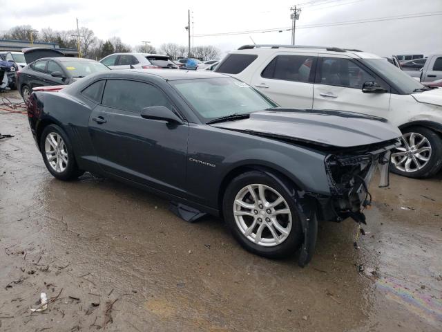 2G1FE1E38E9324856 - 2014 CHEVROLET CAMARO LS GRAY photo 4