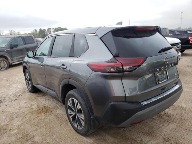 5N1BT3BA2PC738765 - 2023 NISSAN ROGUE SV GRAY photo 2