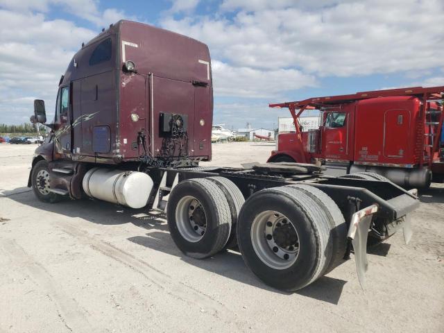 1XKTDU9X17J155495 - 2007 KENWORTH CONSTRUCTI T2000 BURGUNDY photo 3