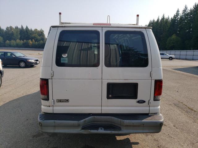 1FTRE14202HB81650 - 2002 FORD ECONOLINE E150 VAN WHITE photo 6