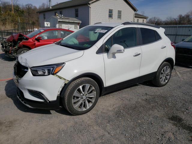 KL4CJASB5JB665829 - 2018 BUICK ENCORE PREFERRED WHITE photo 1