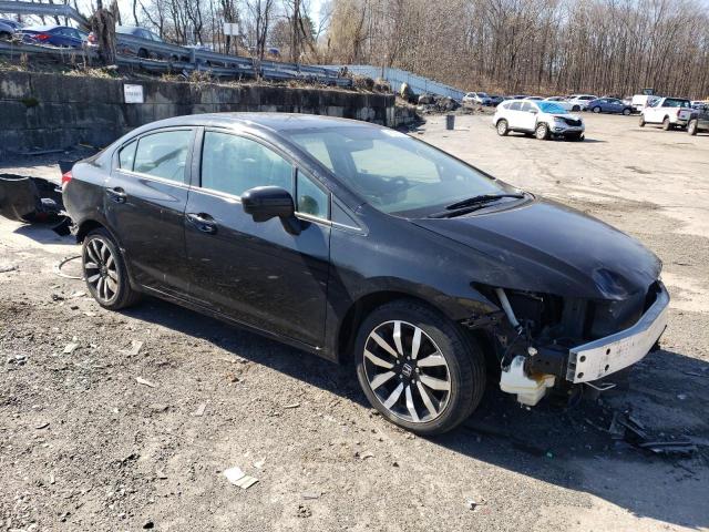 19XFB2F96EE274131 - 2014 HONDA CIVIC EXL შავი ფოტო 4