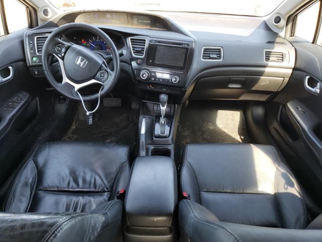 19XFB2F96EE274131 - 2014 HONDA CIVIC EXL შავი ფოტო 8