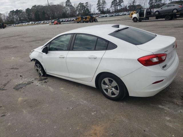 1G1BC5SM3H7152959 - 2017 CHEVROLET CRUZE LS WHITE photo 2