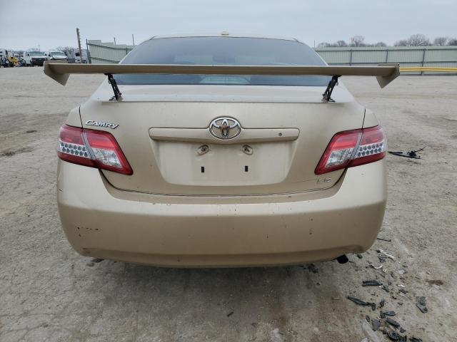 4T1BF3EK6BU230037 - 2011 TOYOTA CAMRY BASE TAN photo 6