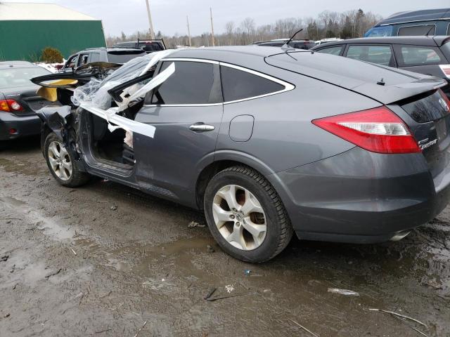 5J6TF2H59AL017171 - 2010 HONDA ACCORD CRO EXL GRAY photo 2