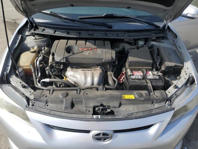 JTKJF5C76C3036652 - 2012 TOYOTA SCION TC SILVER photo 11