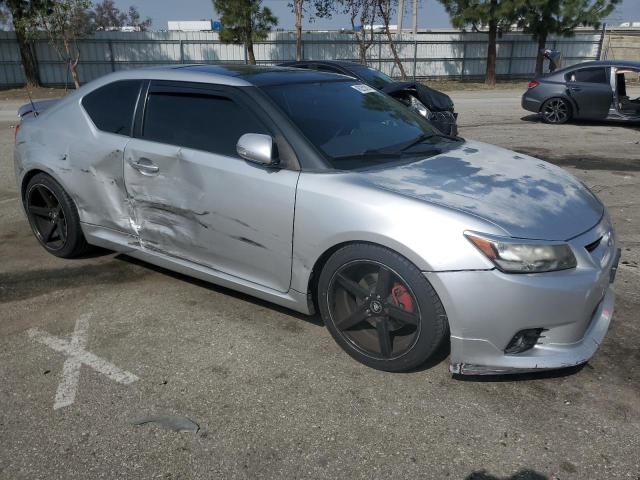 JTKJF5C76C3036652 - 2012 TOYOTA SCION TC SILVER photo 4