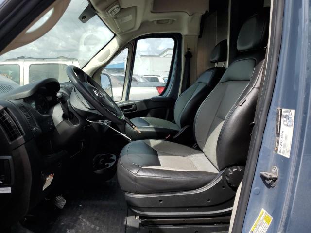 3C6URVJG6LE124874 - 2020 RAM PROMASTER 3500 HIGH ლურჯი ფოტო 7