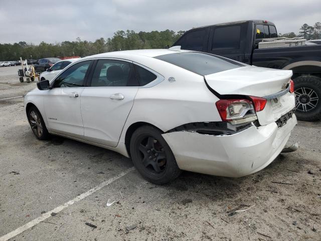 2G11X5SA2G9207842 - 2016 CHEVROLET IMPALA LS WHITE photo 2