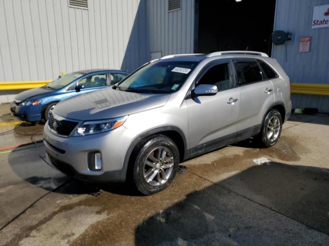 5XYKT3A65EG469364 - 2014 KIA SORENTO LX TAN photo 1