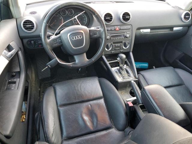 WAUHF78P97A173173 - 2007 AUDI A3 2 BLACK photo 8