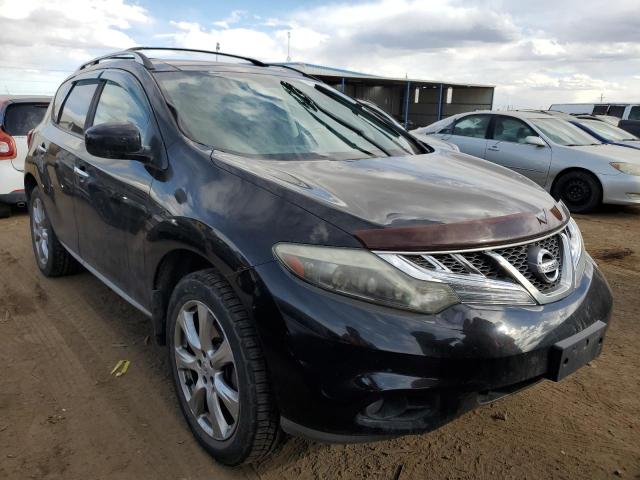 JN8AZ1MW9CW206308 - 2012 NISSAN MURANO S BLACK photo 4