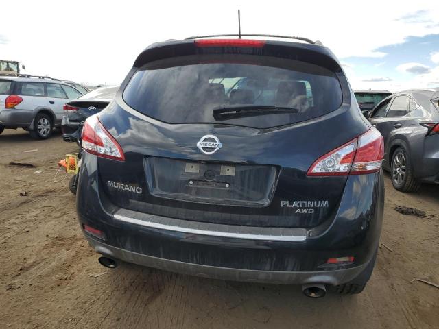 JN8AZ1MW9CW206308 - 2012 NISSAN MURANO S BLACK photo 6