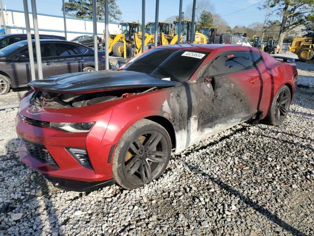 1G1FH1R76G0182931 - 2016 CHEVROLET CAMARO SS BURGUNDY photo 1