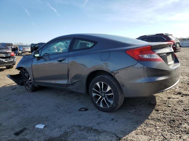 2HGFG3B8XDH515150 - 2013 HONDA CIVIC EX GRAY photo 2