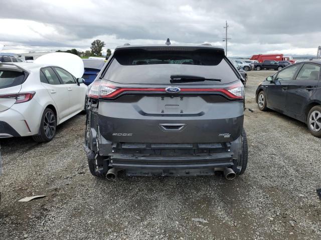 2FMTK4J82FBB68356 - 2015 FORD EDGE SEL GRAY photo 6