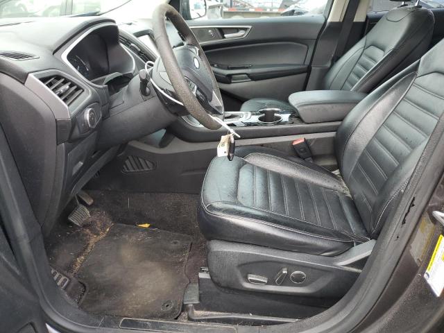 2FMTK4J82FBB68356 - 2015 FORD EDGE SEL GRAY photo 7