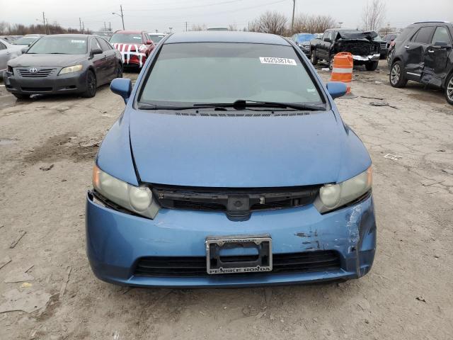 1HGFA16588L093412 - 2008 HONDA CIVIC LX BLUE photo 5