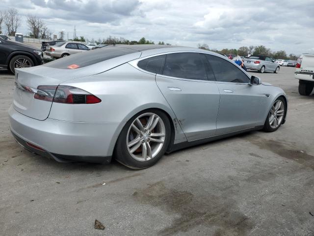 5YJSA1AC3DFP10957 - 2013 TESLA MODEL S 银色 照片 3