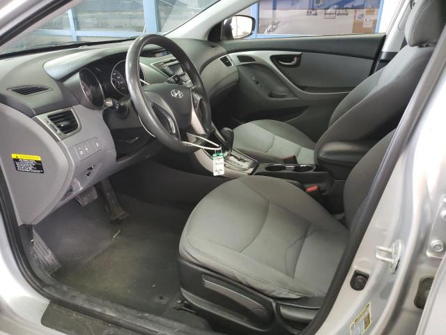 5NPDH4AE3DH300152 - 2013 HYUNDAI ELANTRA GLS SILVER photo 7