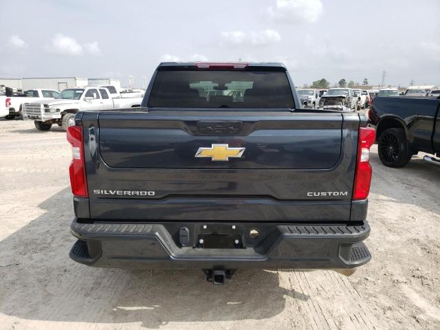 1GCPWBEK0NZ210314 - 2022 CHEVROLET SILVERADO C1500 CUSTOM GRAY photo 6