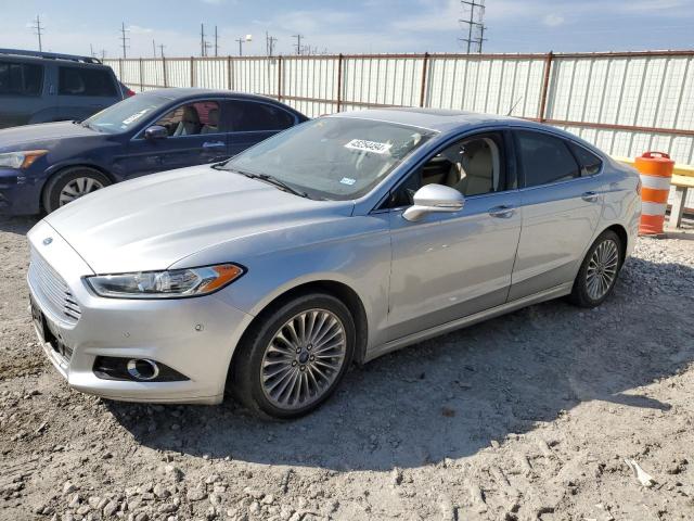 3FA6P0K90FR118274 - 2015 FORD FUSION TITANIUM SILVER photo 1