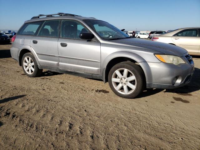 4S4BP61C397336189 - 2009 SUBARU OUTBACK 2.5I GRAY photo 4