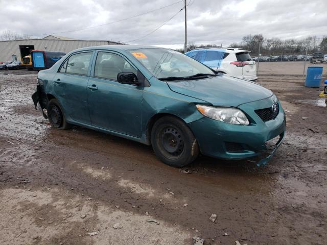 1NXBU4EE6AZ300205 - 2010 TOYOTA COROLLA BASE GREEN photo 4