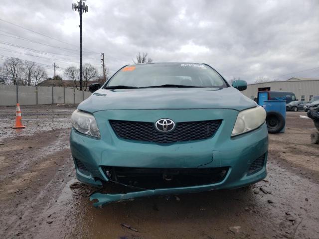 1NXBU4EE6AZ300205 - 2010 TOYOTA COROLLA BASE GREEN photo 5