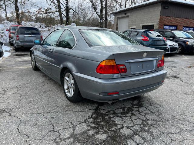 WBABV13414JT22836 - 2004 BMW 325 CI SULEV GRAY photo 3