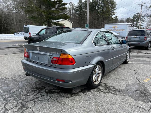 WBABV13414JT22836 - 2004 BMW 325 CI SULEV GRAY photo 4