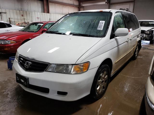 2HKRL18612H551539 - 2002 HONDA ODYSSEY EX WHITE photo 2