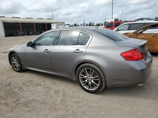 JNKBV61F78M267882 - 2008 INFINITI G35 GRAY photo 2