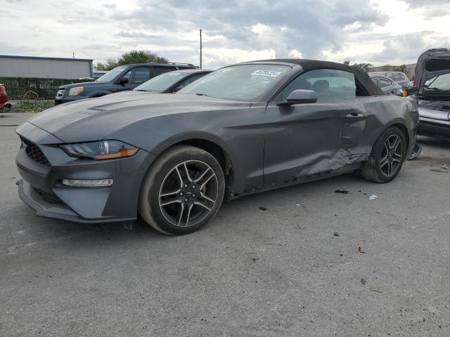 1FATP8UH3J5117864 - 2018 FORD MUSTANG GRAY photo 1